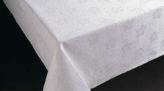 Ivy Leaf Damask Table Cloth